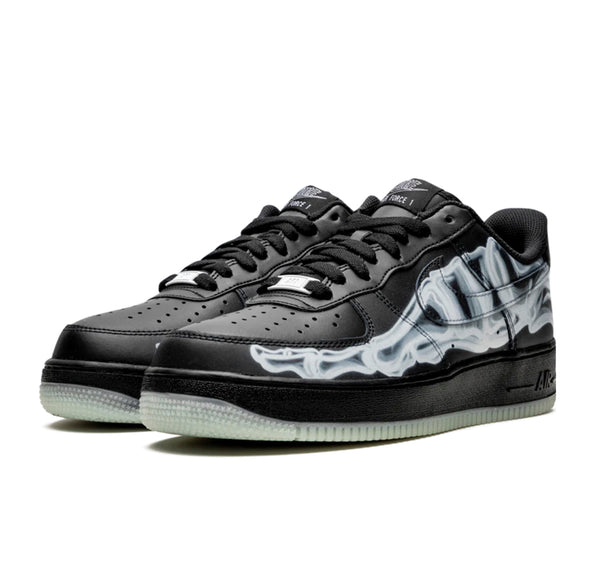 Nike Air Force 1 Low Black "Skeleton Halloween " - vista alterna