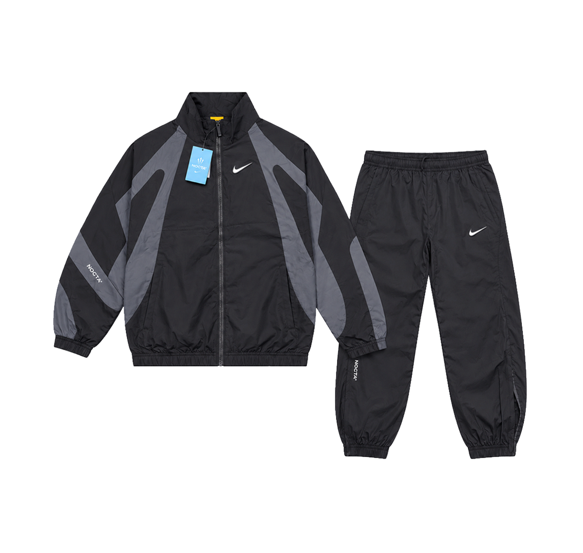 Nike x NOCTA Northstar Nylon Tracksuit “Black / Black / White”