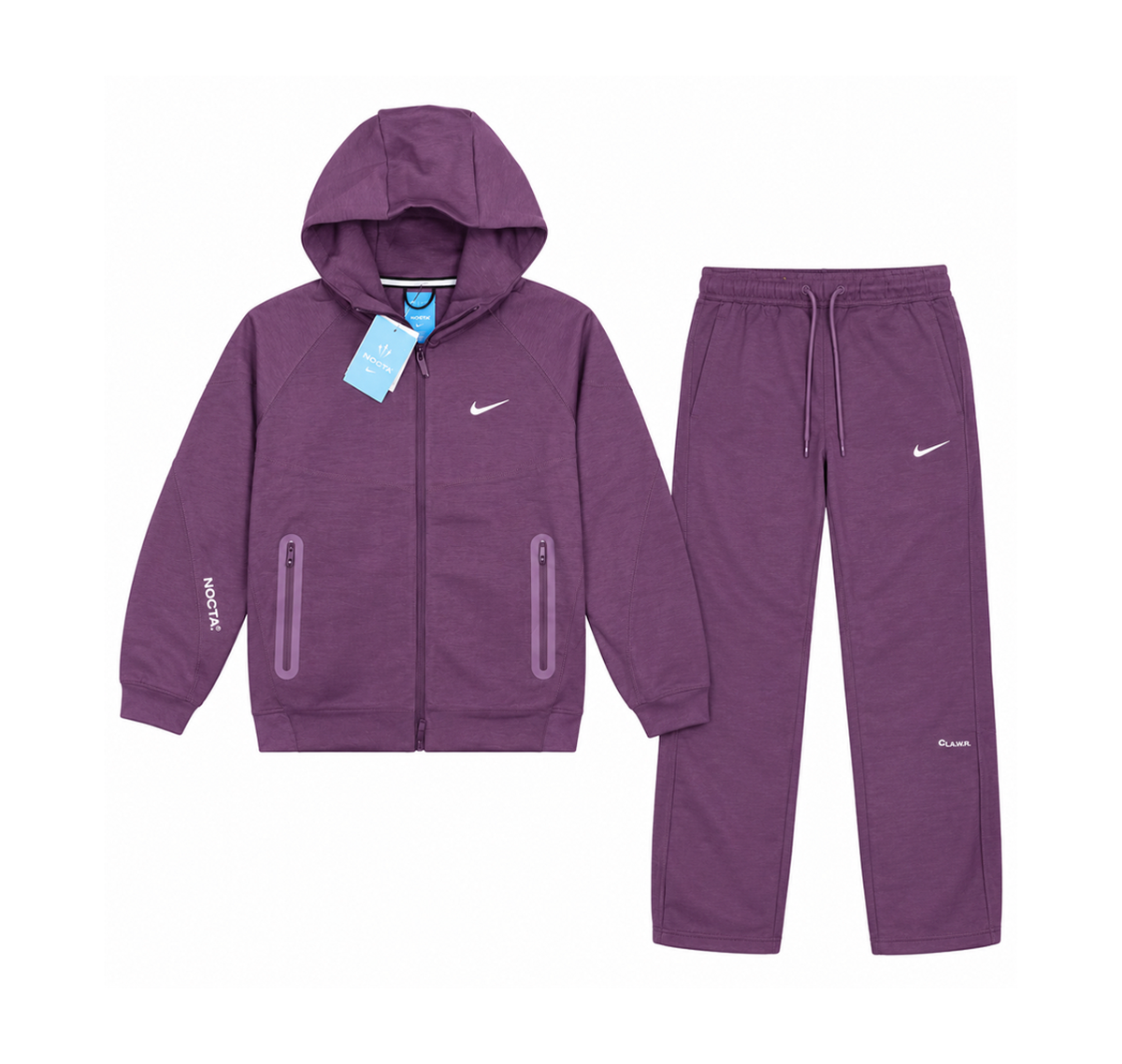 Nike x NOCTA Tech Fleece Tracksuit “Palest Purple”