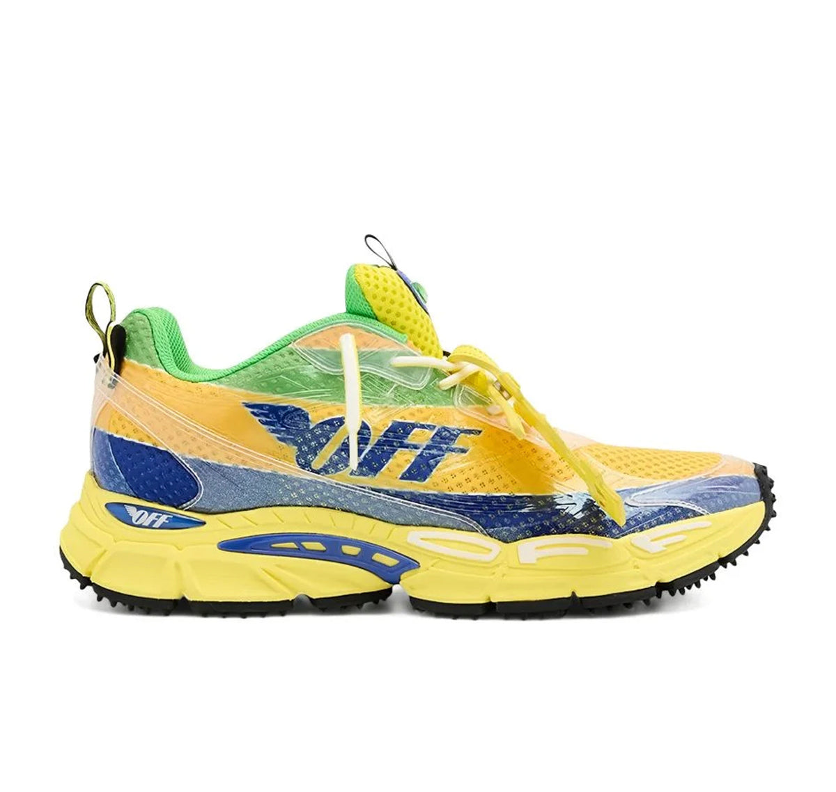 OFF-WHITE Be Right Back "Formula 1 Yellow Blue"
