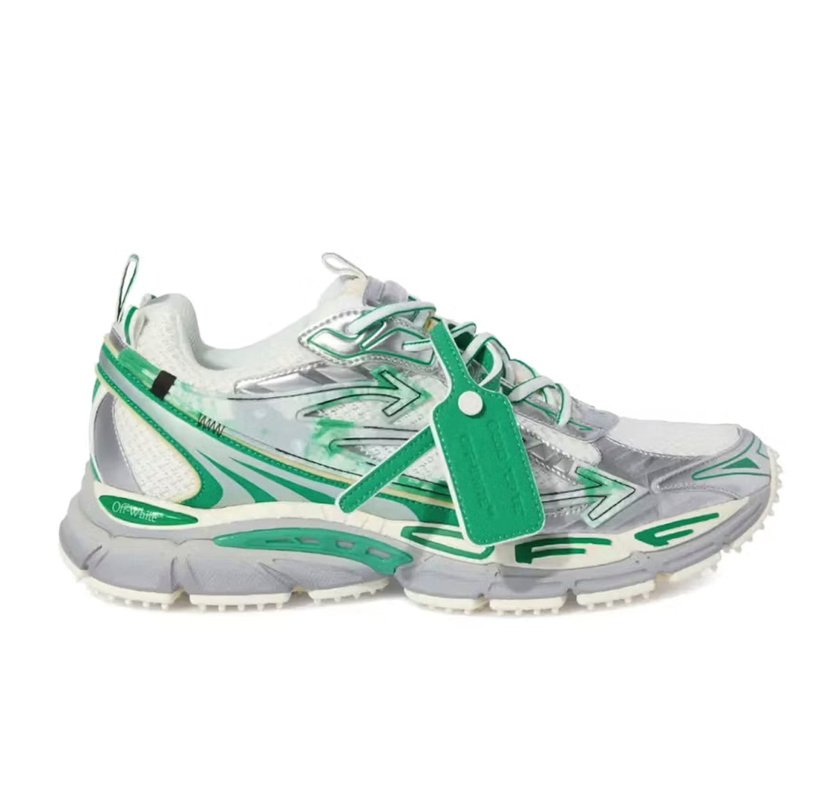 OFF-WHITE Be Right Back "Silver Turquoise"