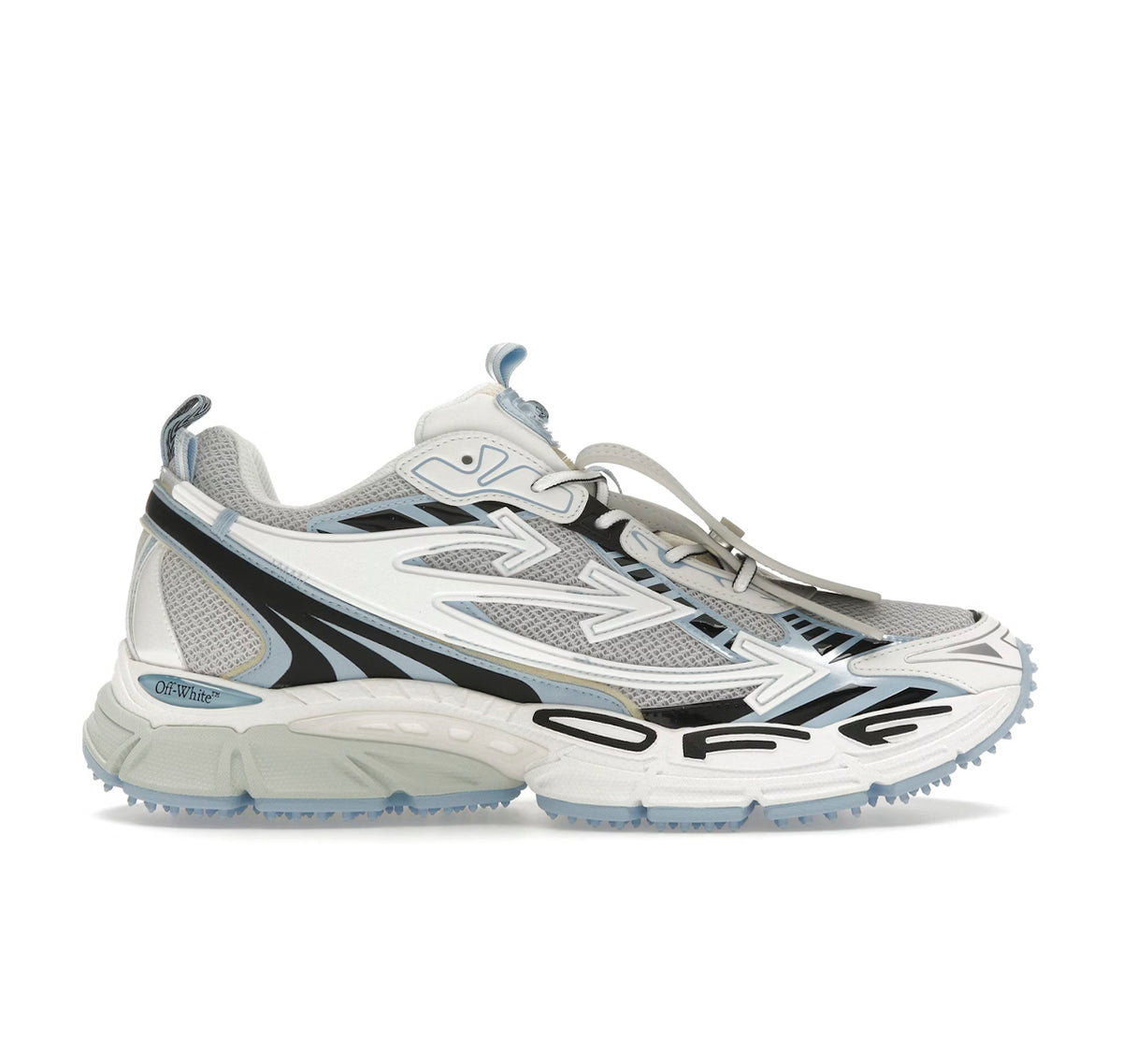 OFF-WHITE Be Right Back White Light Blue