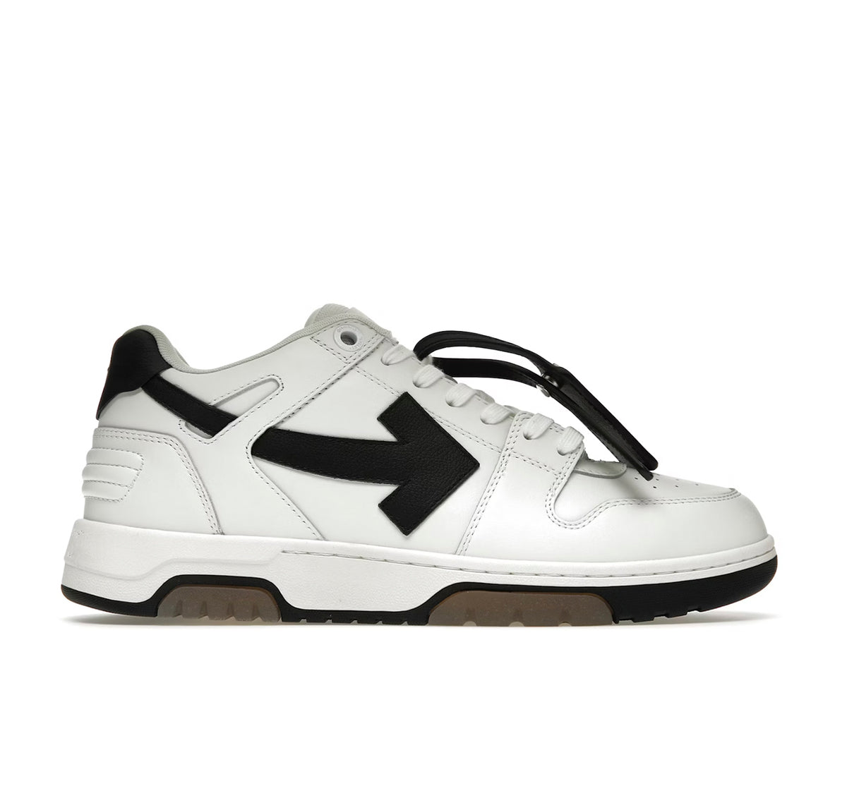 OFF-WHITE Out Of Office OOO 30 MM Low Tops Black White Blue