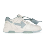 OFF-WHITE Out Of Office OOO 30 MM Low Tops White Light Blue
