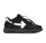 OFF-WHITE Out Of Office OOO Low Tops Black Gray White FW21