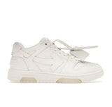 OFF-WHITE Out Of Office OOO Low Tops Triple White