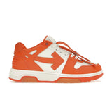 OFF-WHITE Out Of Office OOO Low Tops White Orange
