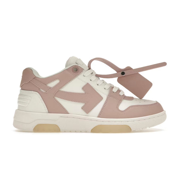 OFF-WHITE Out Of Office OOO Pink White