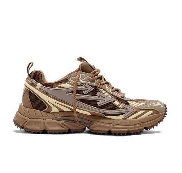 OFF-WHITE Be Right Back "Dark Brown Cream" - vista alterna