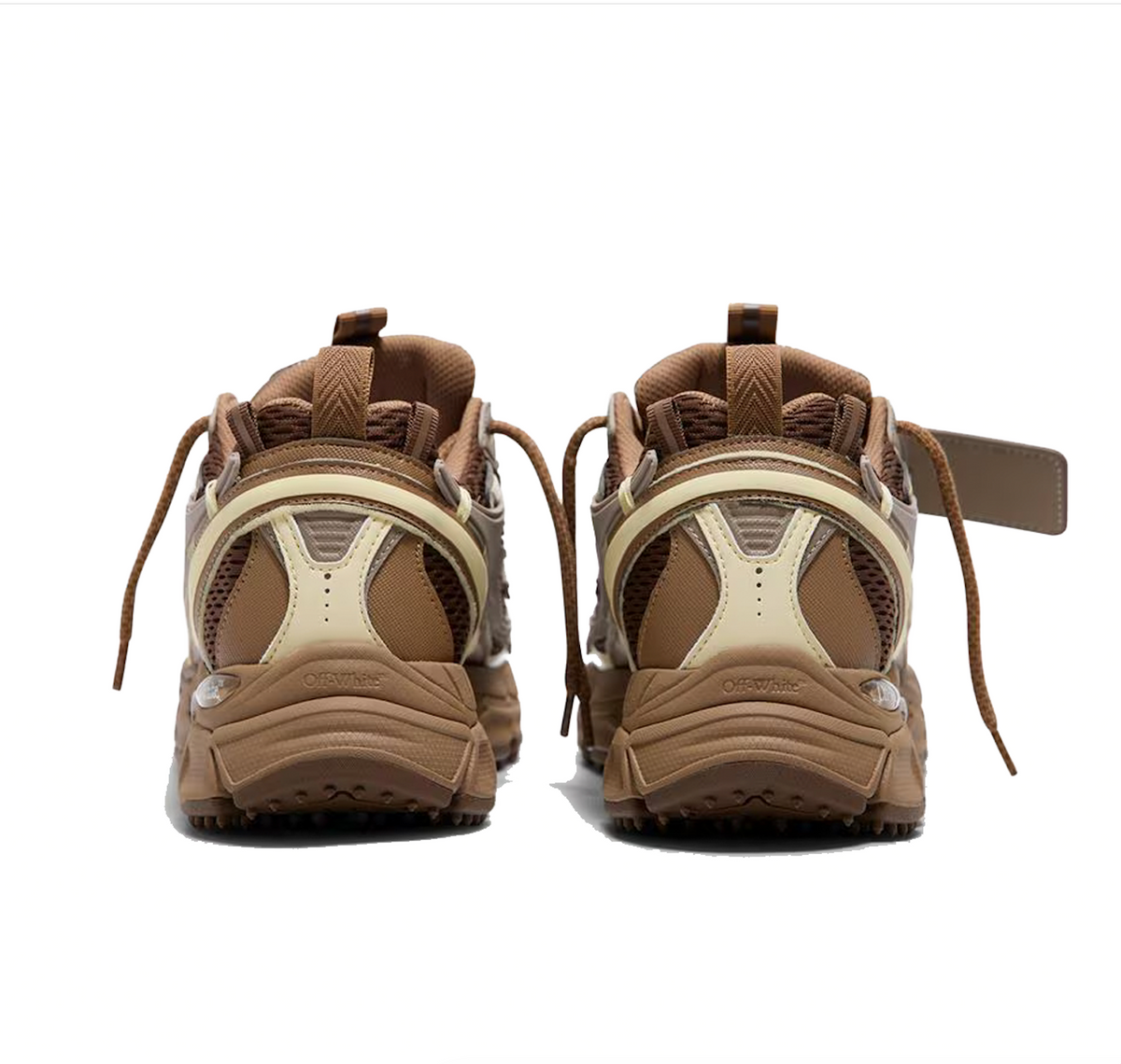 OFF-WHITE Be Right Back "Dark Brown Cream"