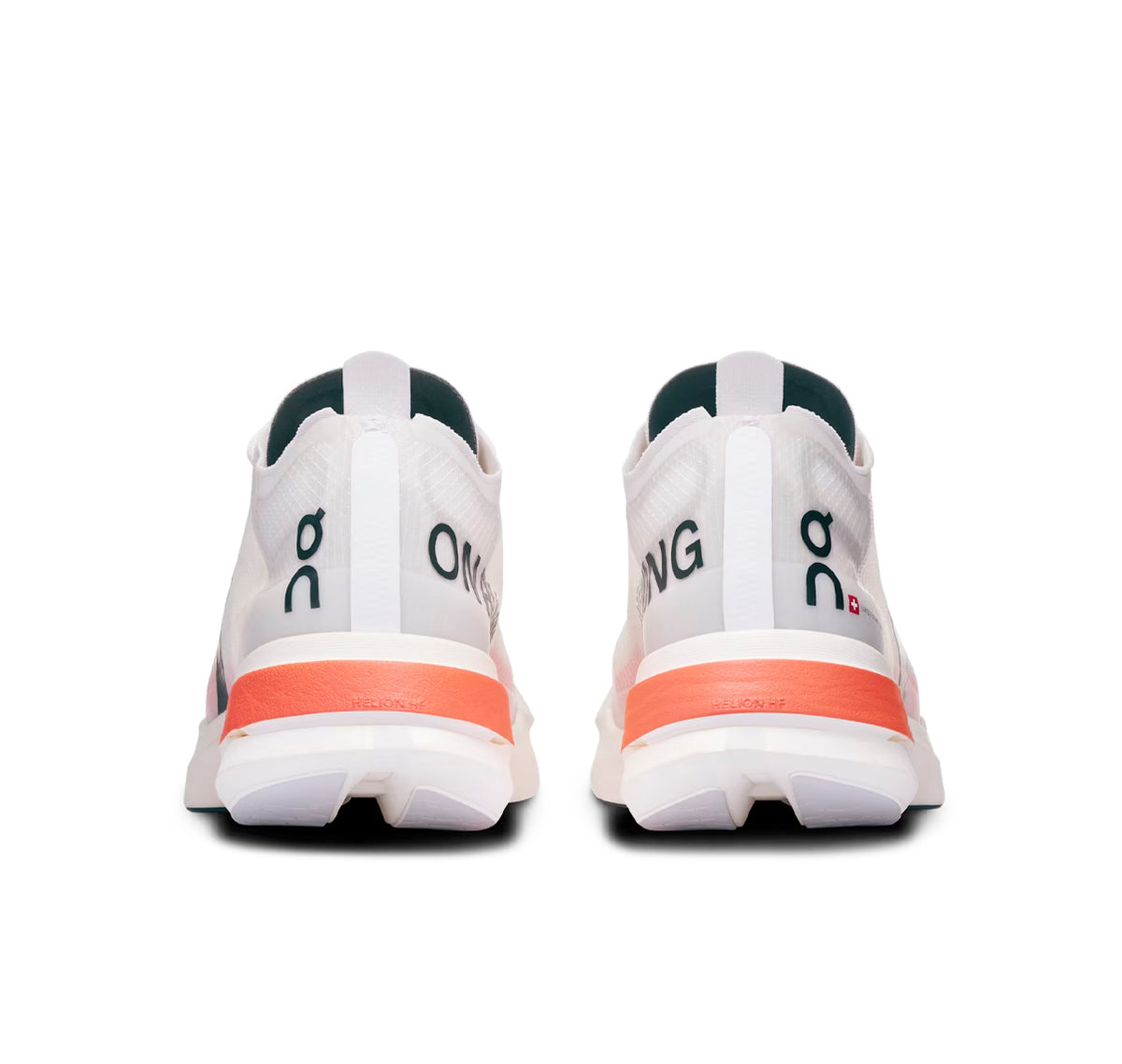 On Running Cloudboom Strike White Black Orange