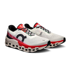 On Running Cloudmonster 2 Ivory Silver Red