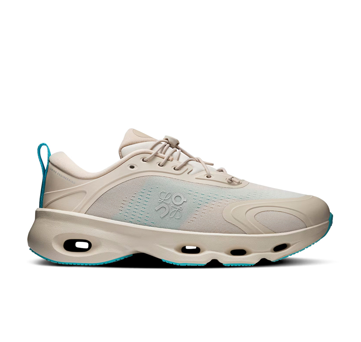 On Running Cloudsolo "LOEWE Sand Turquoise"