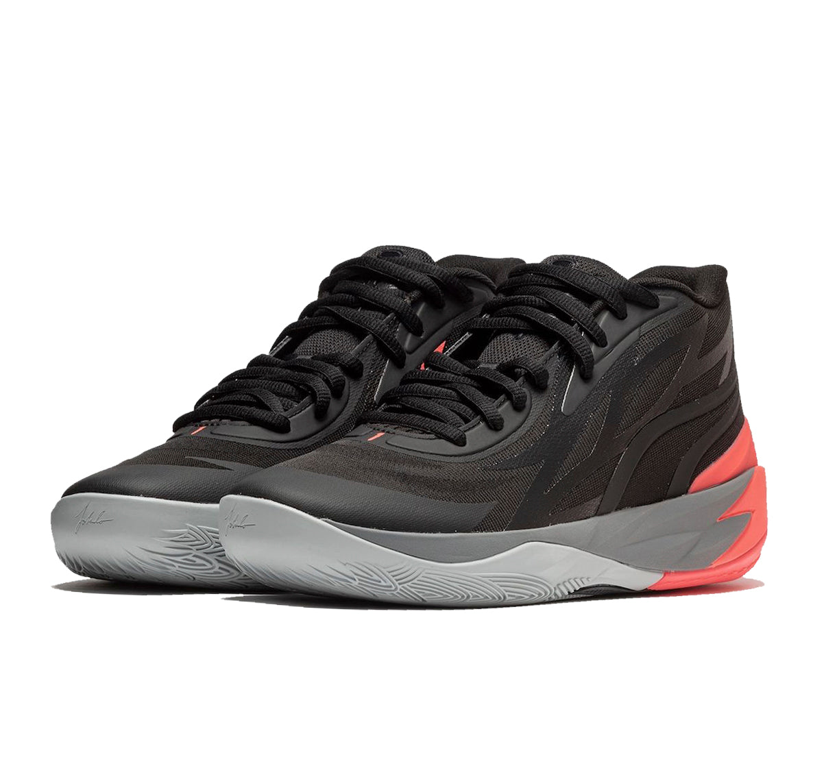 Puma LaMelo Ball MB.02 "Black Sunset Glow"
