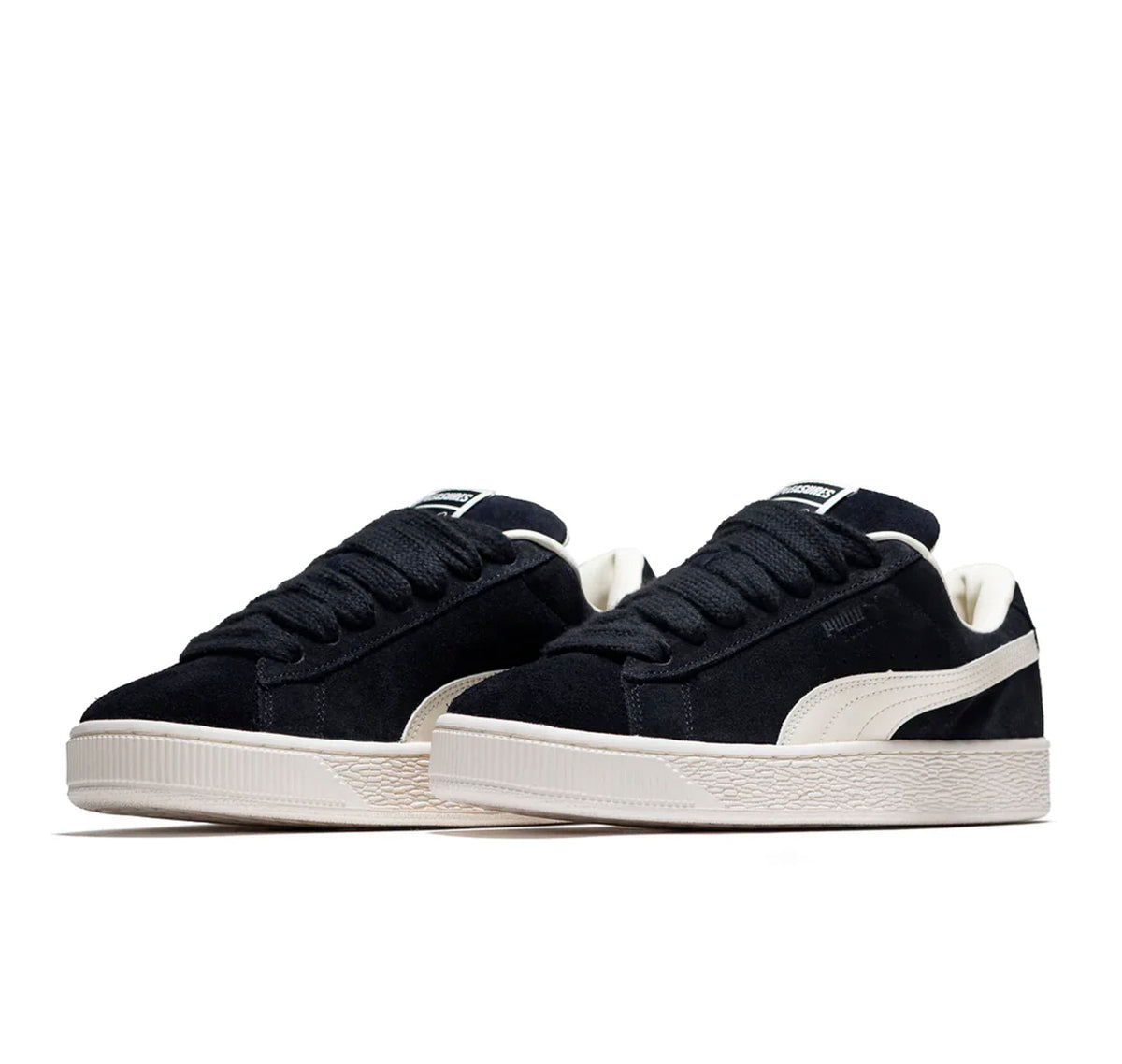 Puma Suede XL "Pleasures Black Frosted Ivory"
