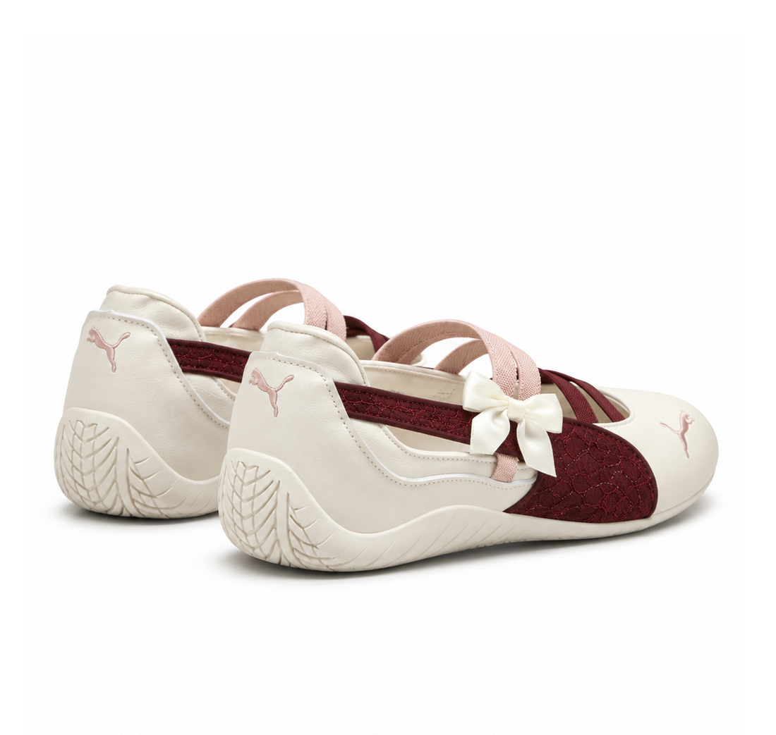 Puma Speedcat Ballet "Frosted Ivory Ruby Shimmer"