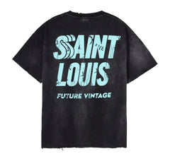 Saint Louis T Shirt Future Vintage Black T-Shirt