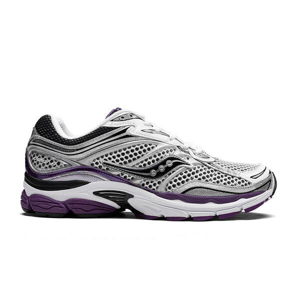 Saucony ProGrid Omni 9 "White Black Silver Purple"