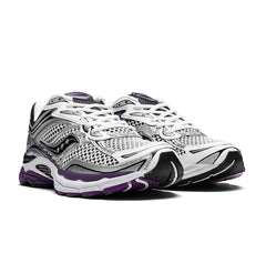 Saucony ProGrid Omni 9 "White Black Silver Purple"