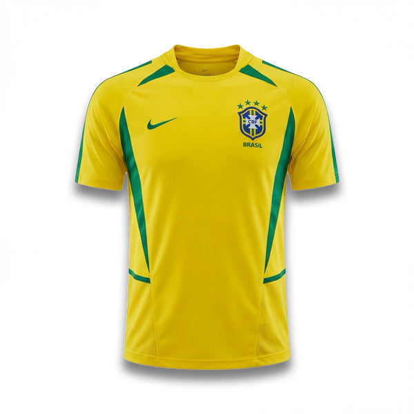Selección Brasil 2002 Camiseta Mundial Local Retro