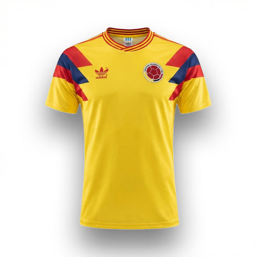 Selección Colombia 1990/91 Camiseta Local Retro