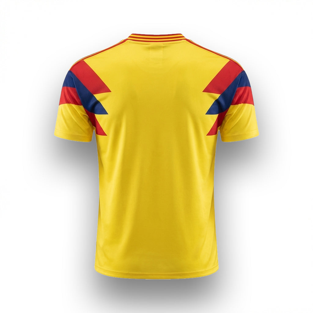 Selección Colombia 1990/91 Camiseta Local Retro