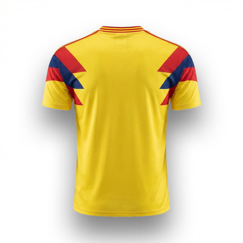 Selección Colombia 1990/91 Camiseta Local Retro