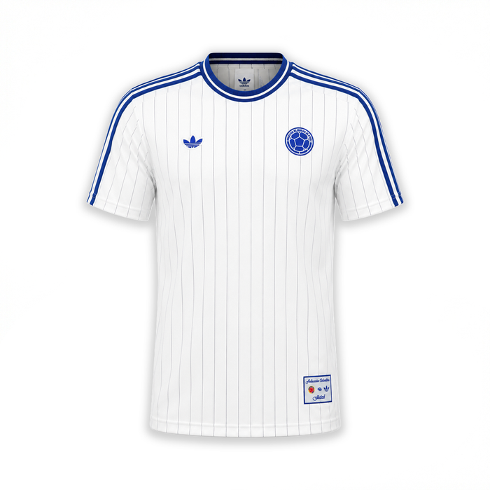 Selección Colombia 2025/26 Camiseta Alternativa Heritage White