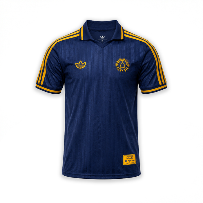 Selección Colombia 2025/26 Camiseta Alternativa Midnight Gold