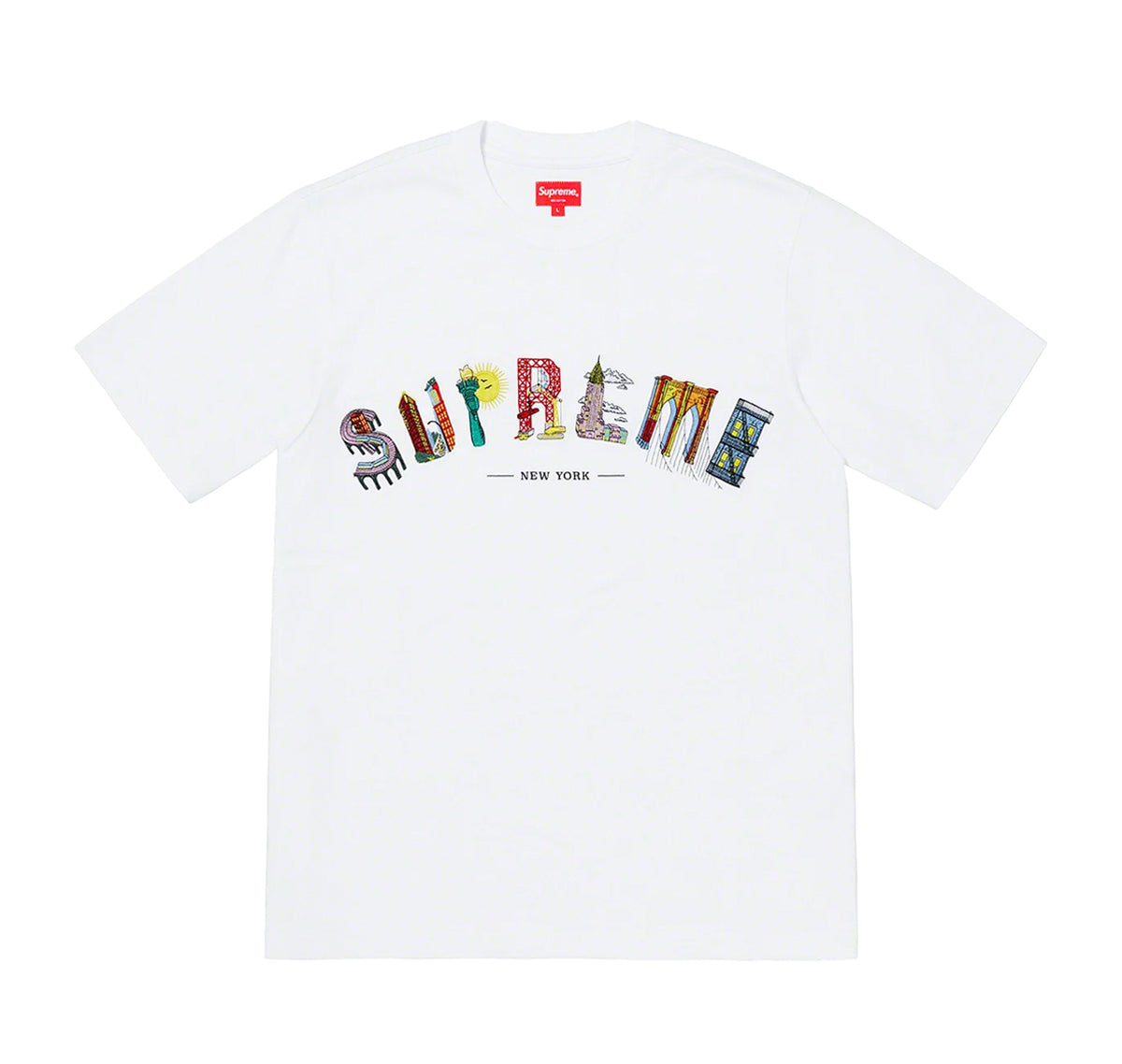 Supreme City Arc Tee White