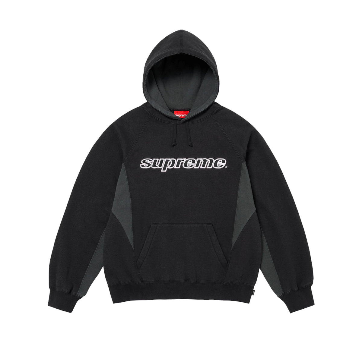 Supreme Division Hooded Sweatshirt Black