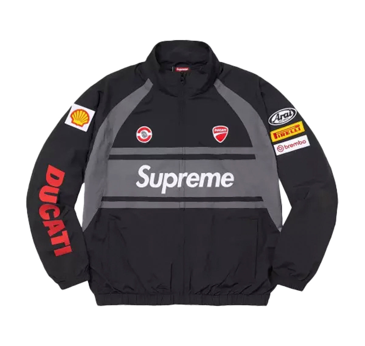 Supreme Ducati Track Jacket Black
