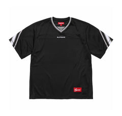 Supreme Jacquard Rib Football Jersey Black