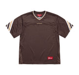 Supreme Jacquard Rib Football Jersey Brown