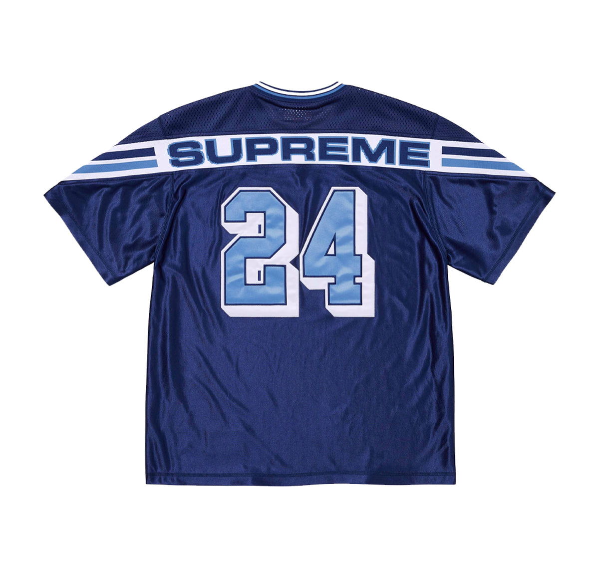 Supreme Jacquard Rib Football Jersey Navy