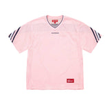Supreme Jacquard Rib Football Jersey Pink