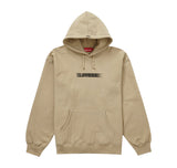 Supreme Motion logo Print Hoodie Dark Tan