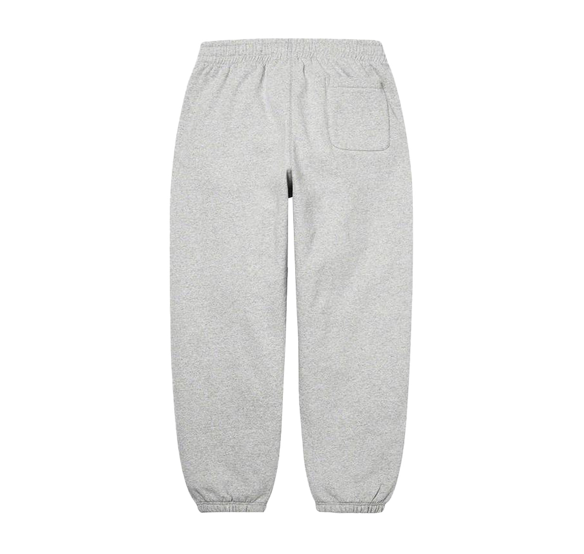 Supreme Satin Appliqué Sweatpant Heather Grey