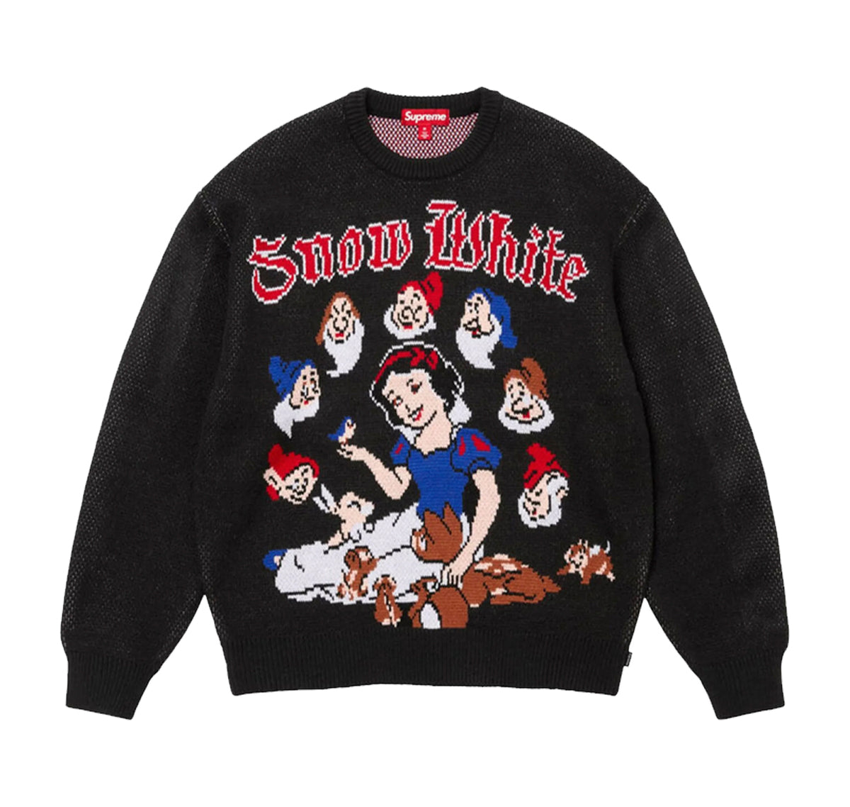 Supreme Snow White Sweater Black