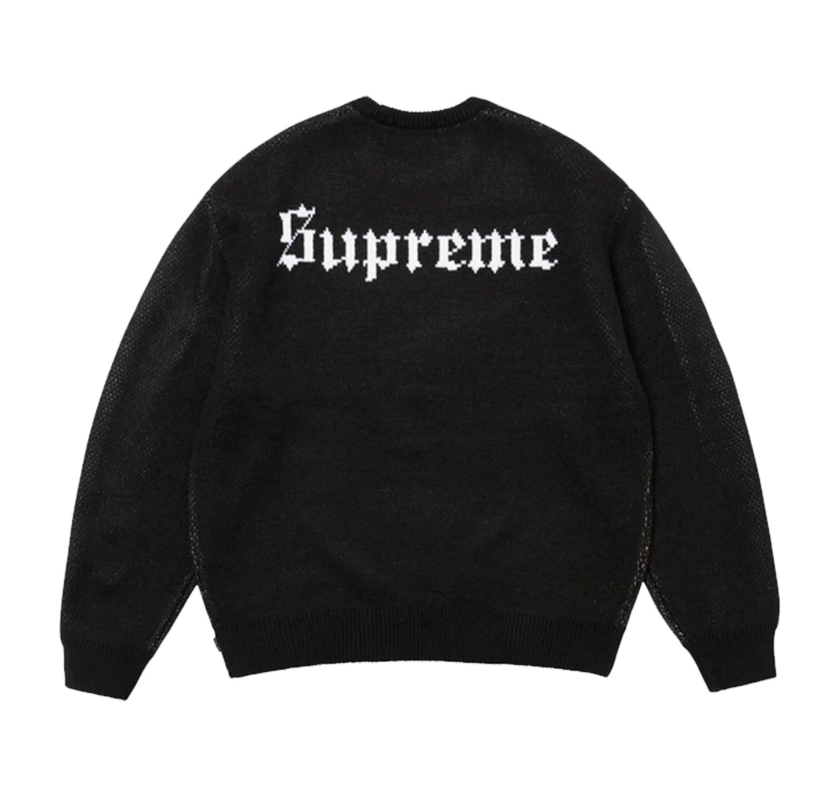 Supreme Snow White Sweater Black