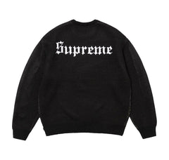 Supreme Snow White Sweater Black