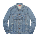 Supreme Studded Denim Trucker Jacket Blue