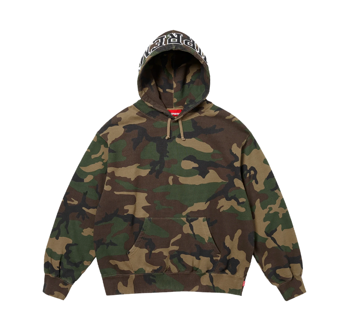 Supreme Team 94 Hooded Sweatshirt Camo
