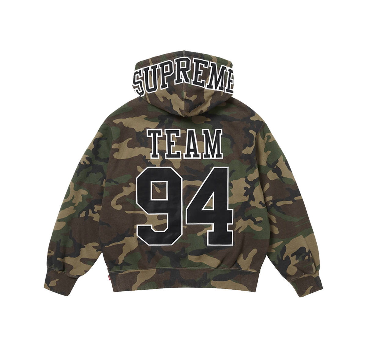 Supreme Team 94 Hooded Sweatshirt Camo
