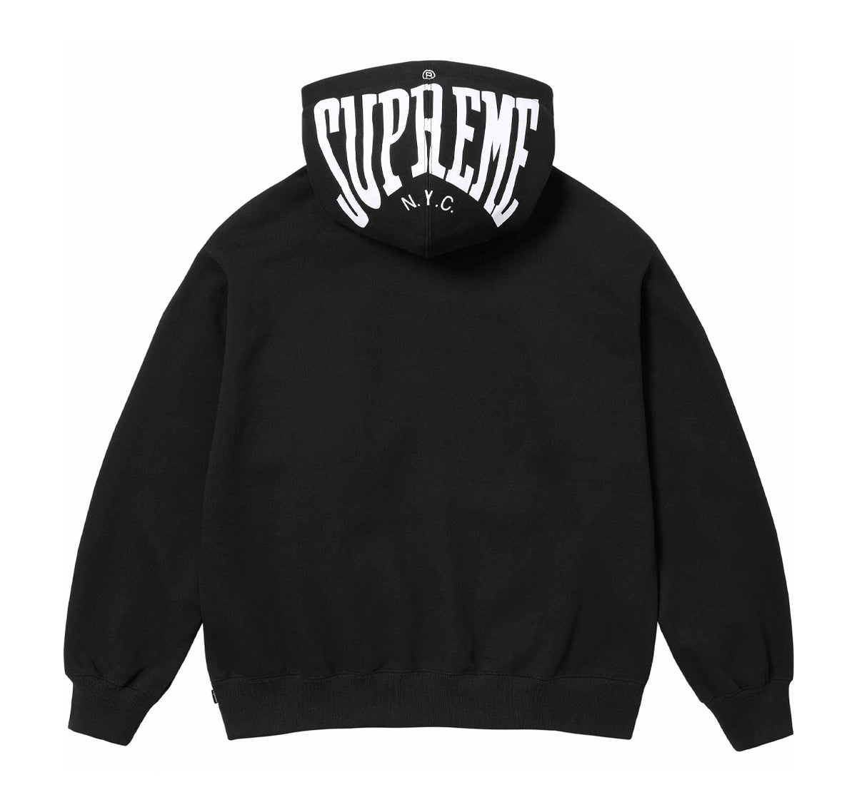 Supreme Warm-Up Hooded Sweatshirt Black