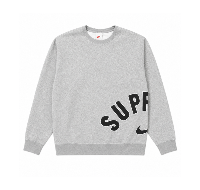 Supreme x Nike Arc Crewneck “Heather Grey”