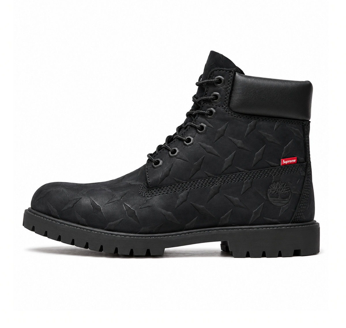 Timberland 6" Premium Waterproof Boot "Supreme Diamond Plate Black"