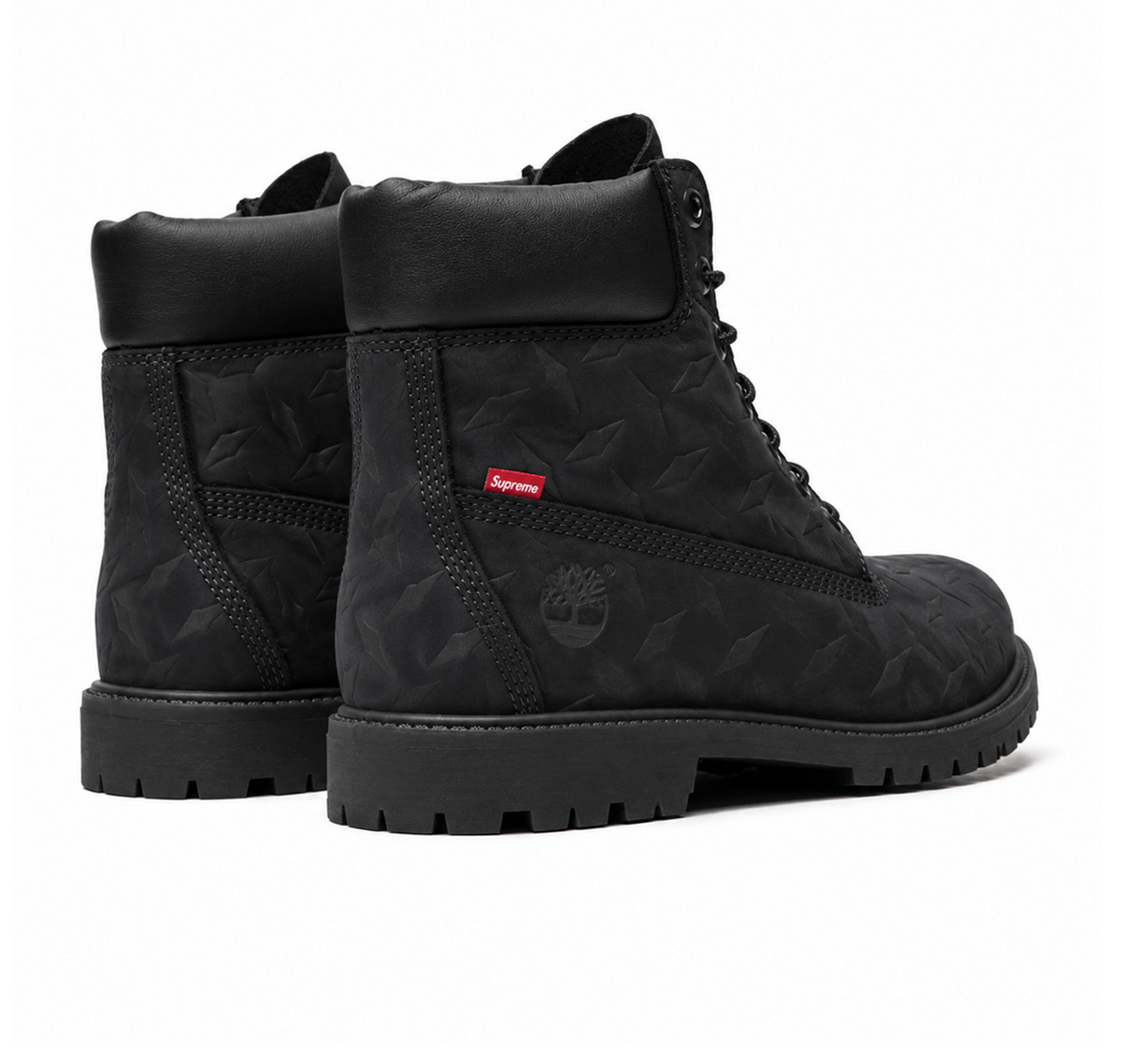 Timberland 6" Premium Waterproof Boot "Supreme Diamond Plate Black"