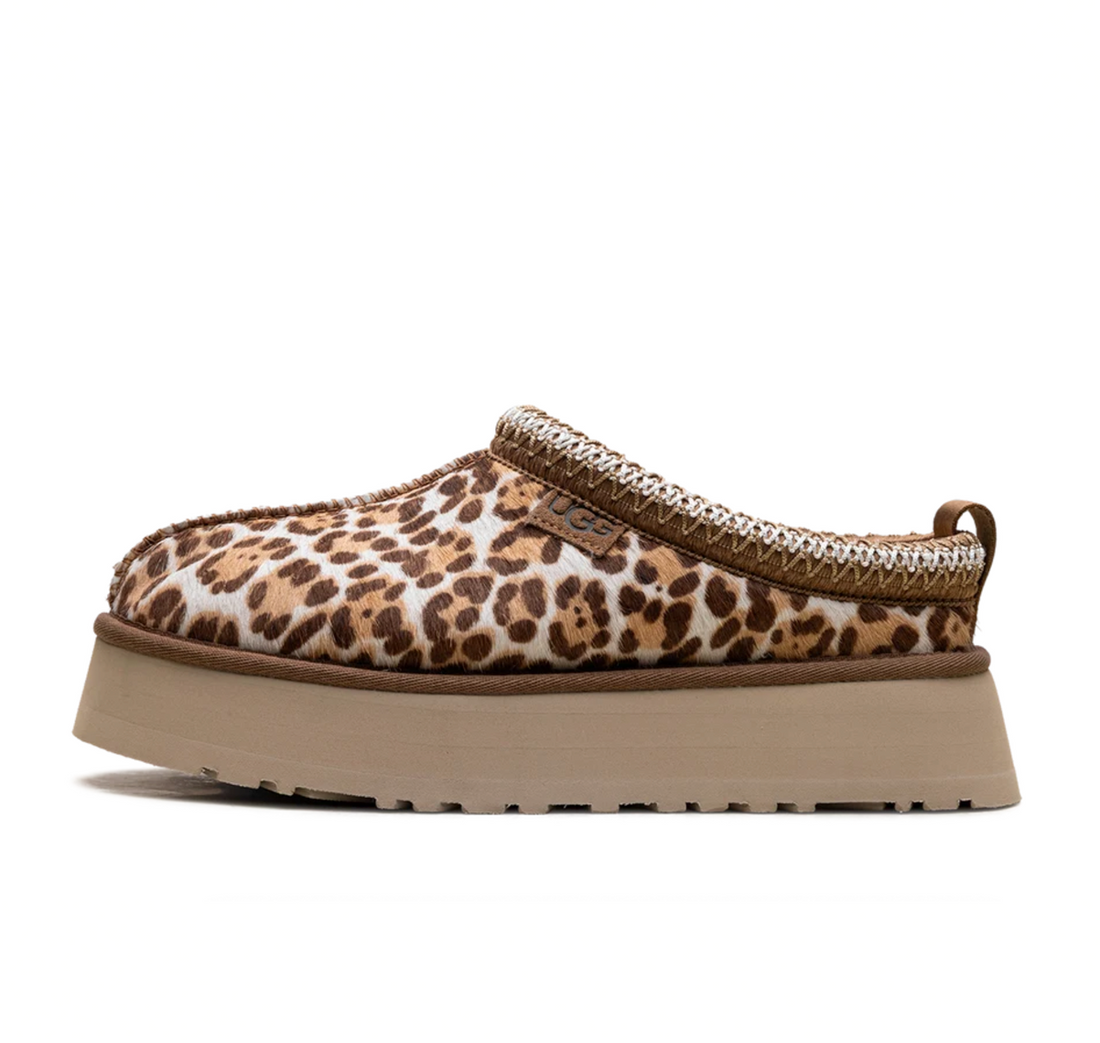 UGG Tazz Plains Slipper "Felicity Leopard Jasmine"
