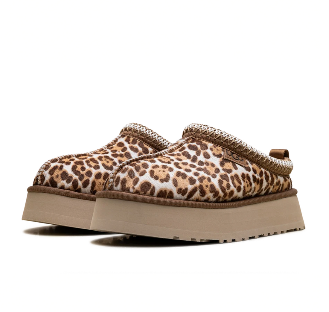 UGG Tazz Plains Slipper "Felicity Leopard Jasmine"